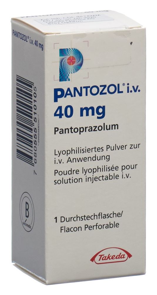 PANTOZOL subst sèche 40 mg i.v. flac