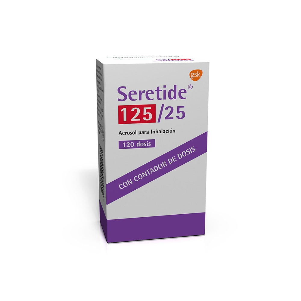SERETIDE 125 aéros doseur 120 dos