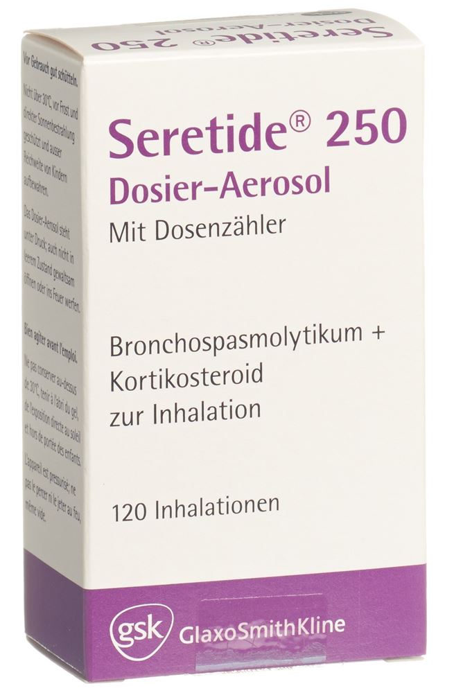 Seretide 250, Dosier-Aerosol