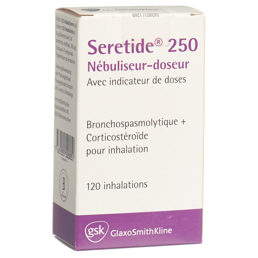 Seretide 250, Dosier-Aerosol