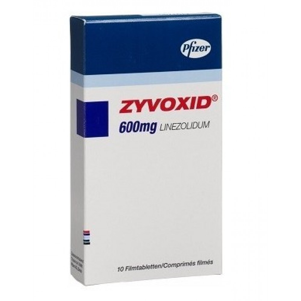 ZYVOXID cpr pell 600 mg 10 pce