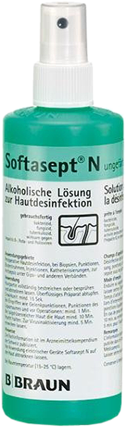 SOFTASEPT N incolore désinfect peau spr 250 ml