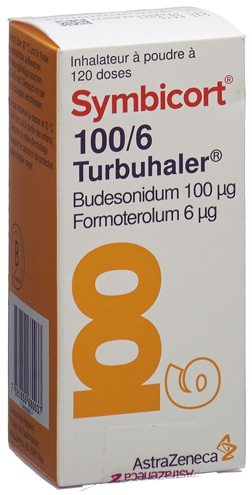 Symbicort 100/6 Turbuhaler, Pulver zur Inhalation