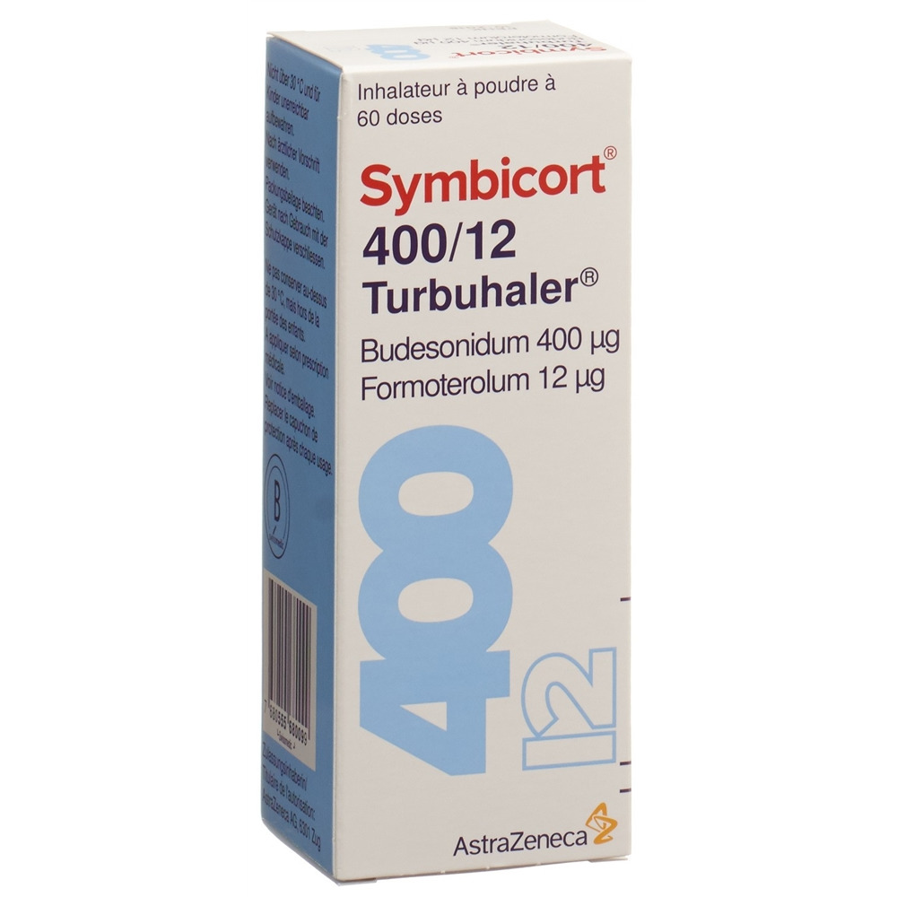 Symbicort 400/12 Turbuhaler, Pulver zur Inhalation