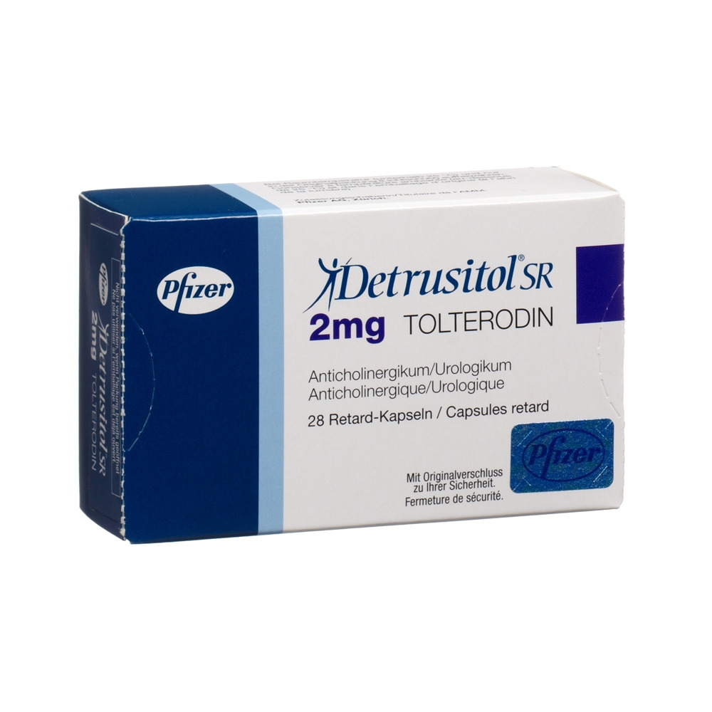 Detrusitol SR 2 mg, Retard-Kapseln