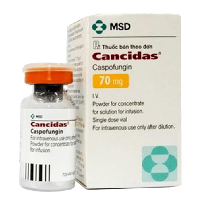 CANCIDAS subst sèche 70 mg flac