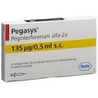 PEGASYS sol inj 135 mcg/0.5 ml ser pré 4 x 0.5 ml