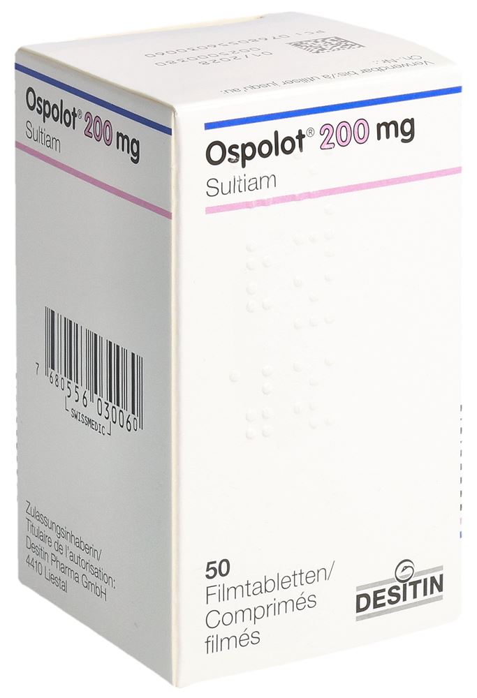 OSPOLOT cpr pell 200 mg bte 50 pce