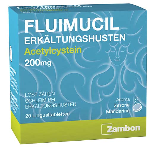 FLUIMUCIL toux grasse cpr ling 200 mg 20 pce