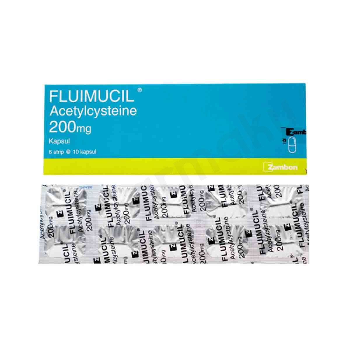 FLUIMUCIL toux grasse cpr ling 200 mg 20 pce