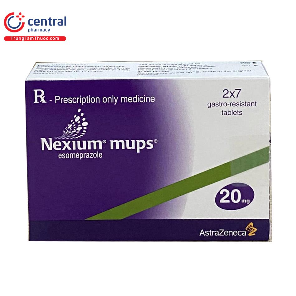 NEXIUM Mups cpr 20 mg 56 pce