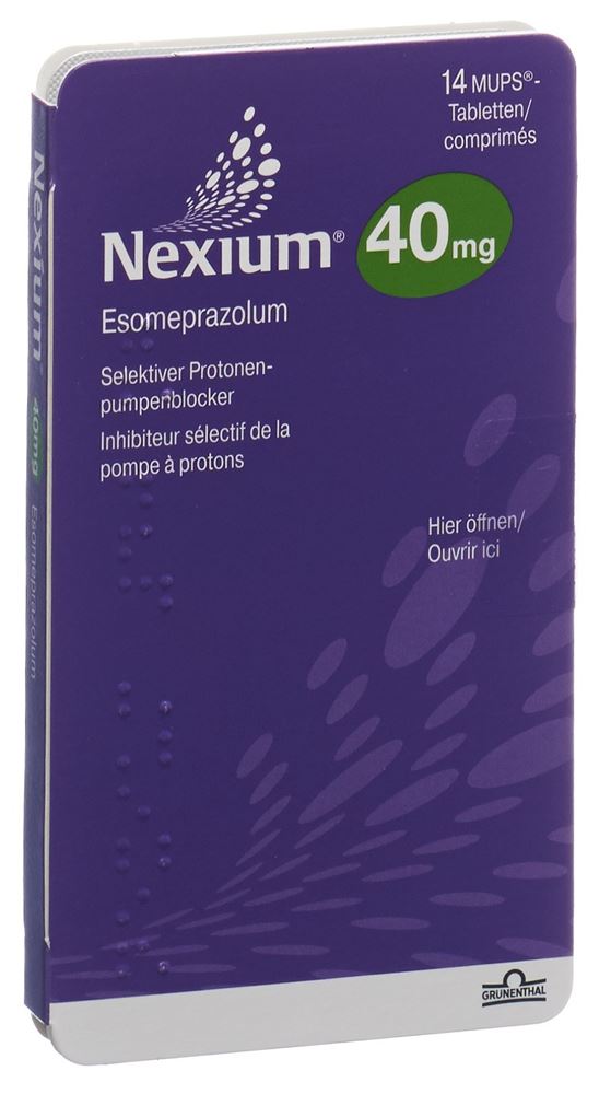 NEXIUM Mups cpr 40 mg 14 pce