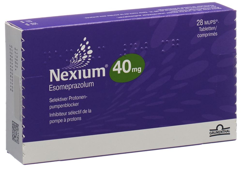 NEXIUM Mups cpr 40 mg 28 pce