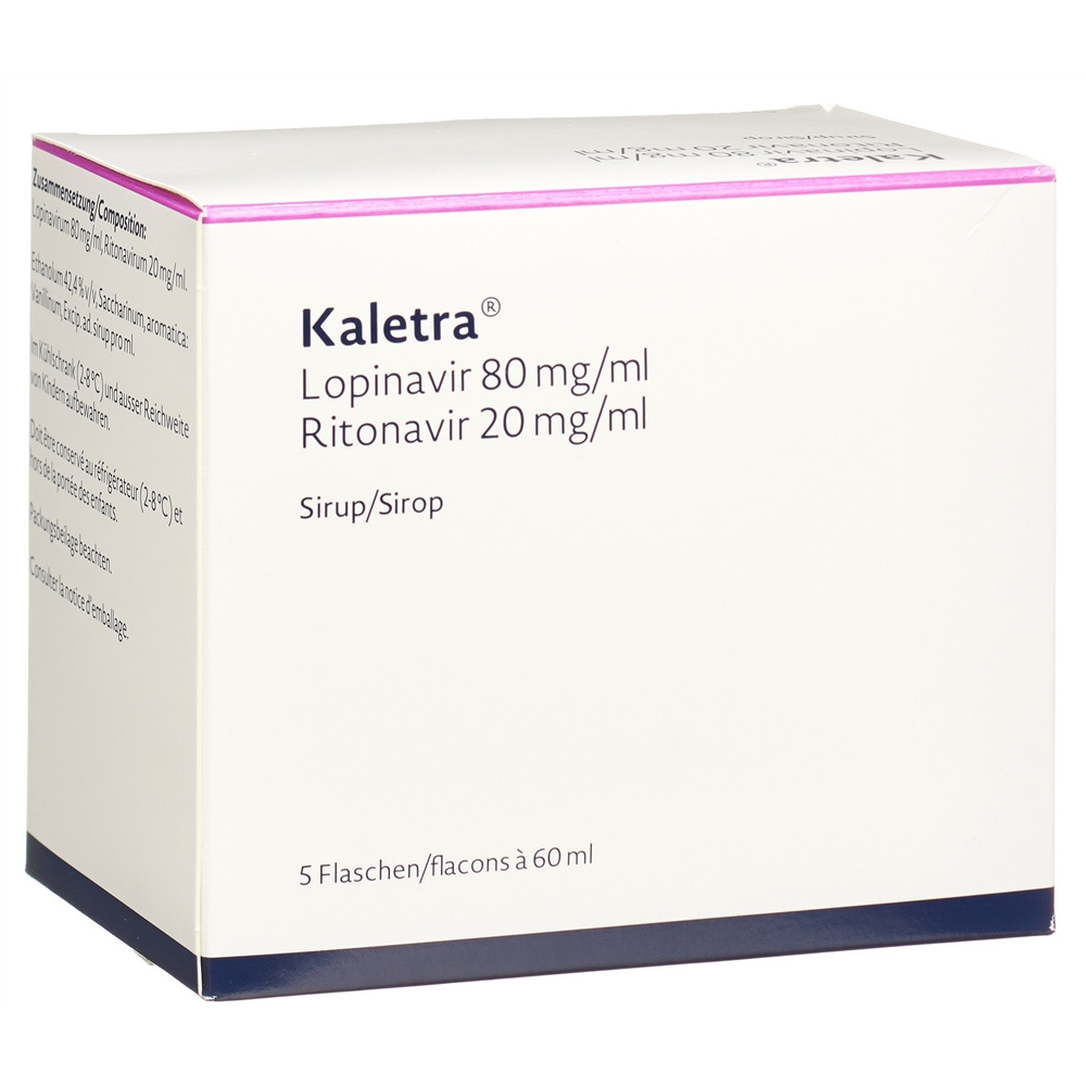 Kaletra, Sirup