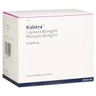 KALETRA sirop 80mg/20mg/ml 5 fl 60 ml