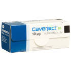 CAVERJECT DC subst sèche 10 mcg ser pré 2 pce