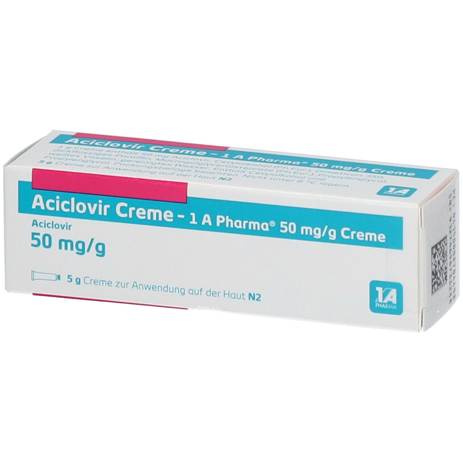 ACYCLOVIR Zentiva crème 50 mg/g tb 5 g
