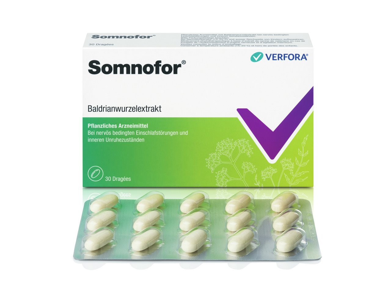 SOMNOFOR drag 600 mg 30 pce