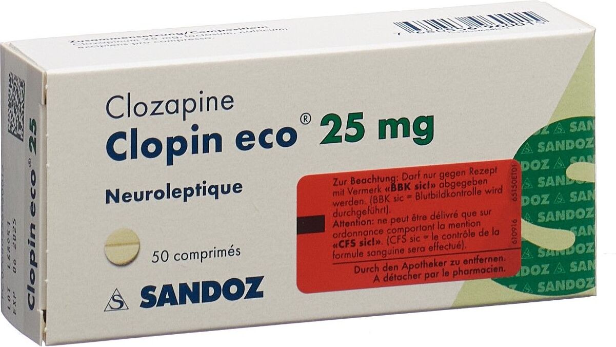 CLOPIN ECO cpr 25 mg 50 pce