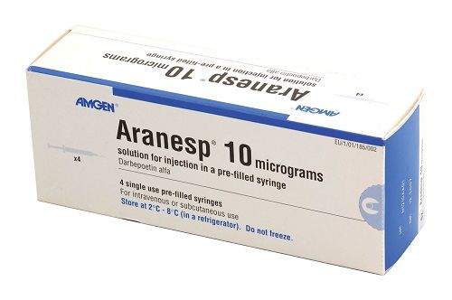 ARANESP sol inj 10 mcg ser pré 4 pce