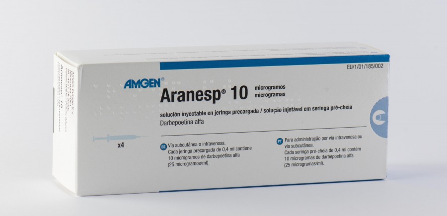 ARANESP sol inj 10 mcg ser pré 4 pce