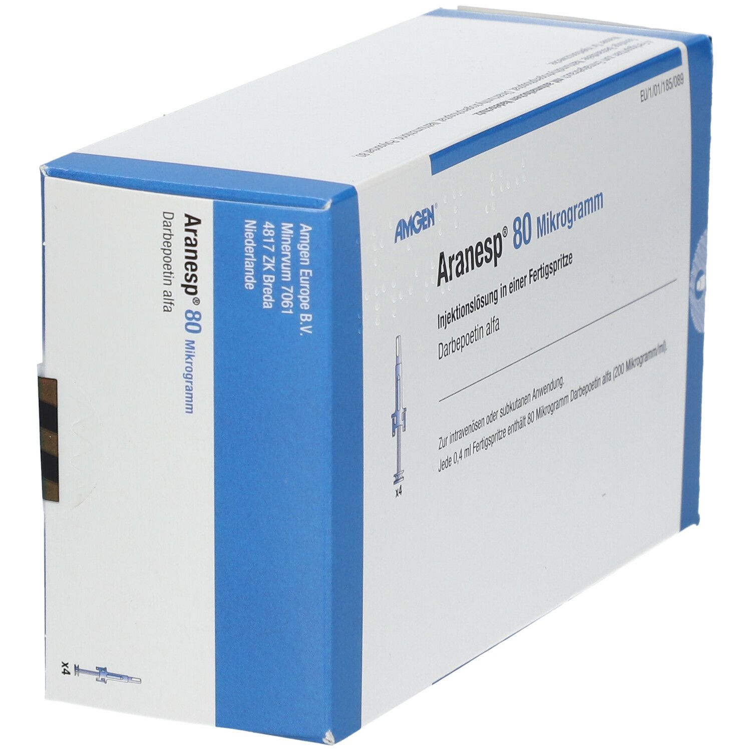 Aranesp 80 Mikrogramm, Injektionslösung in Fertigspritze