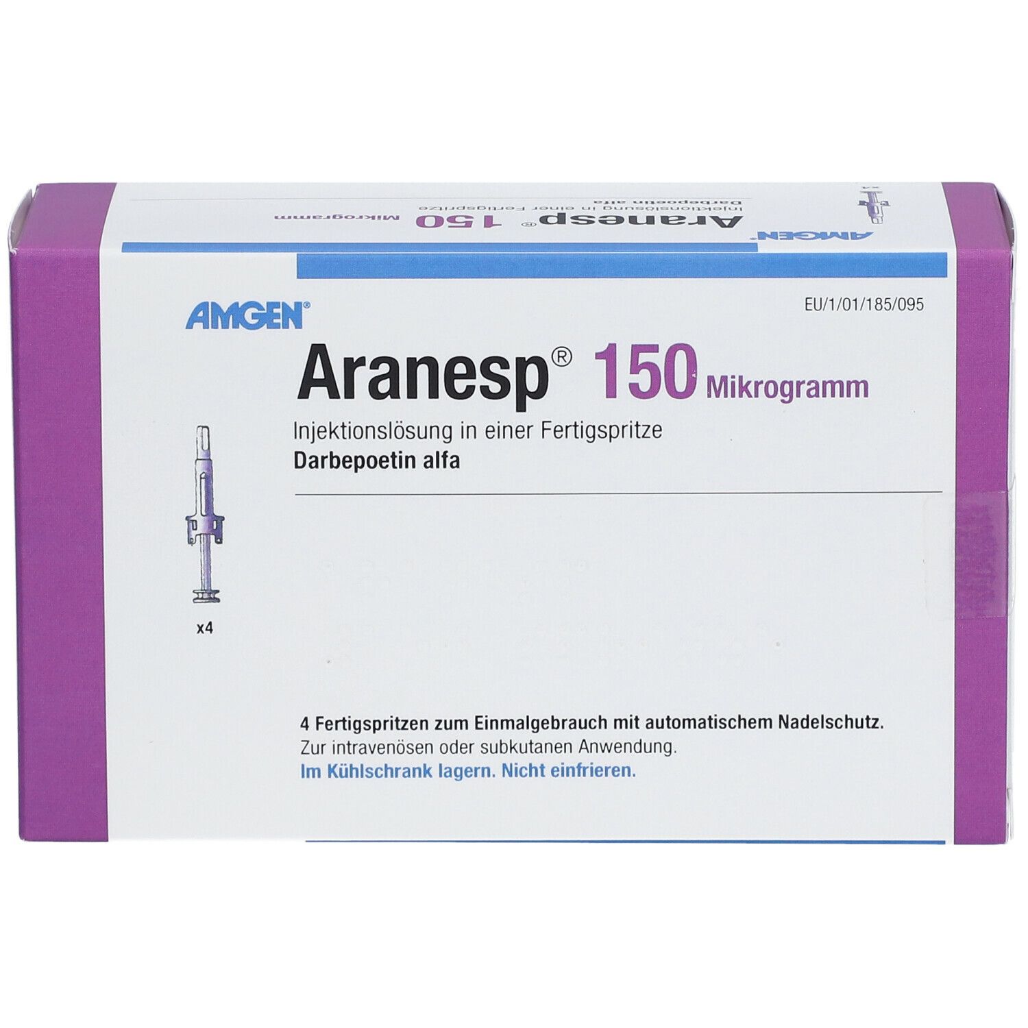 Aranesp 150 Mikrogramm, Injektionslösung in Fertigspritze