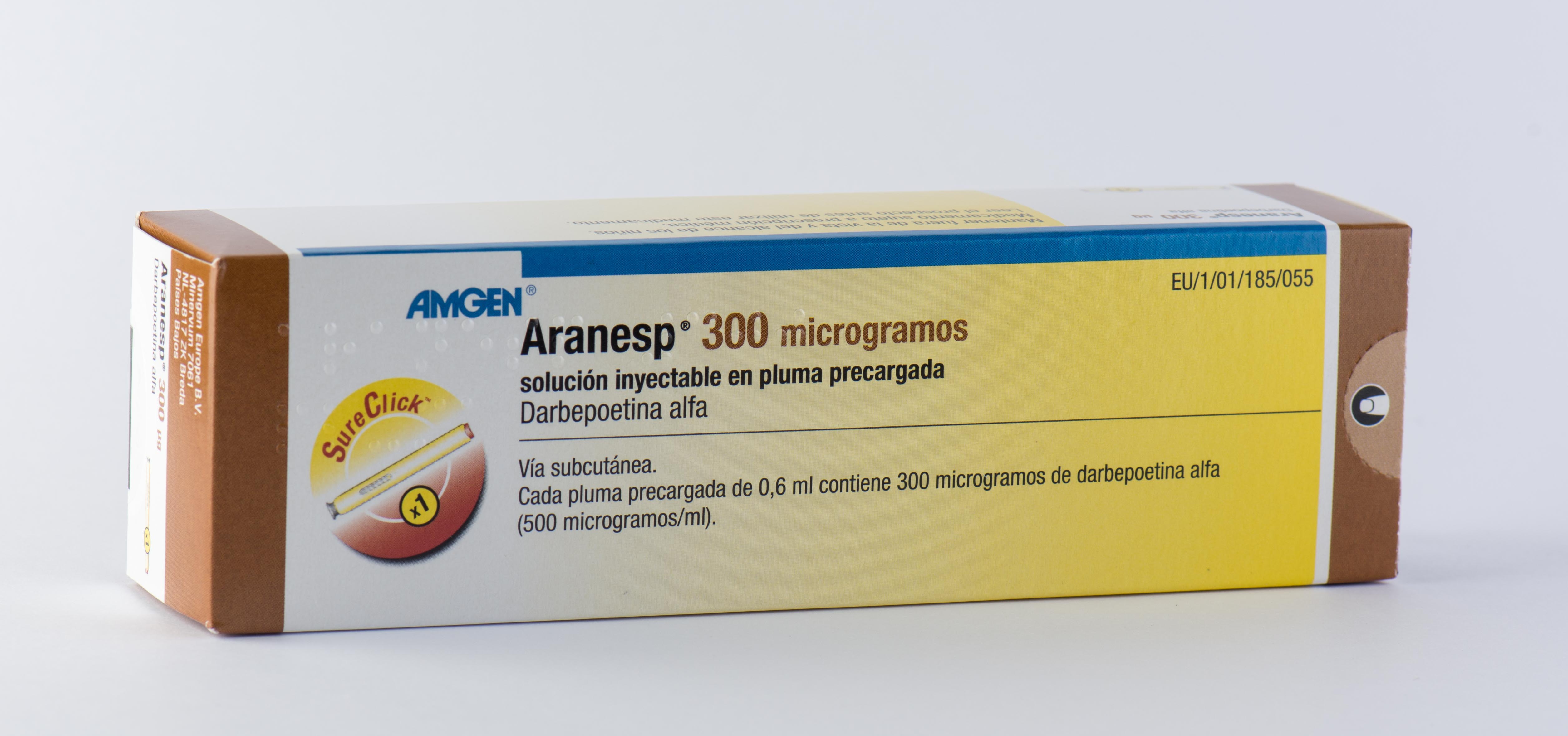 ARANESP 300 mcg a système protection ser pré