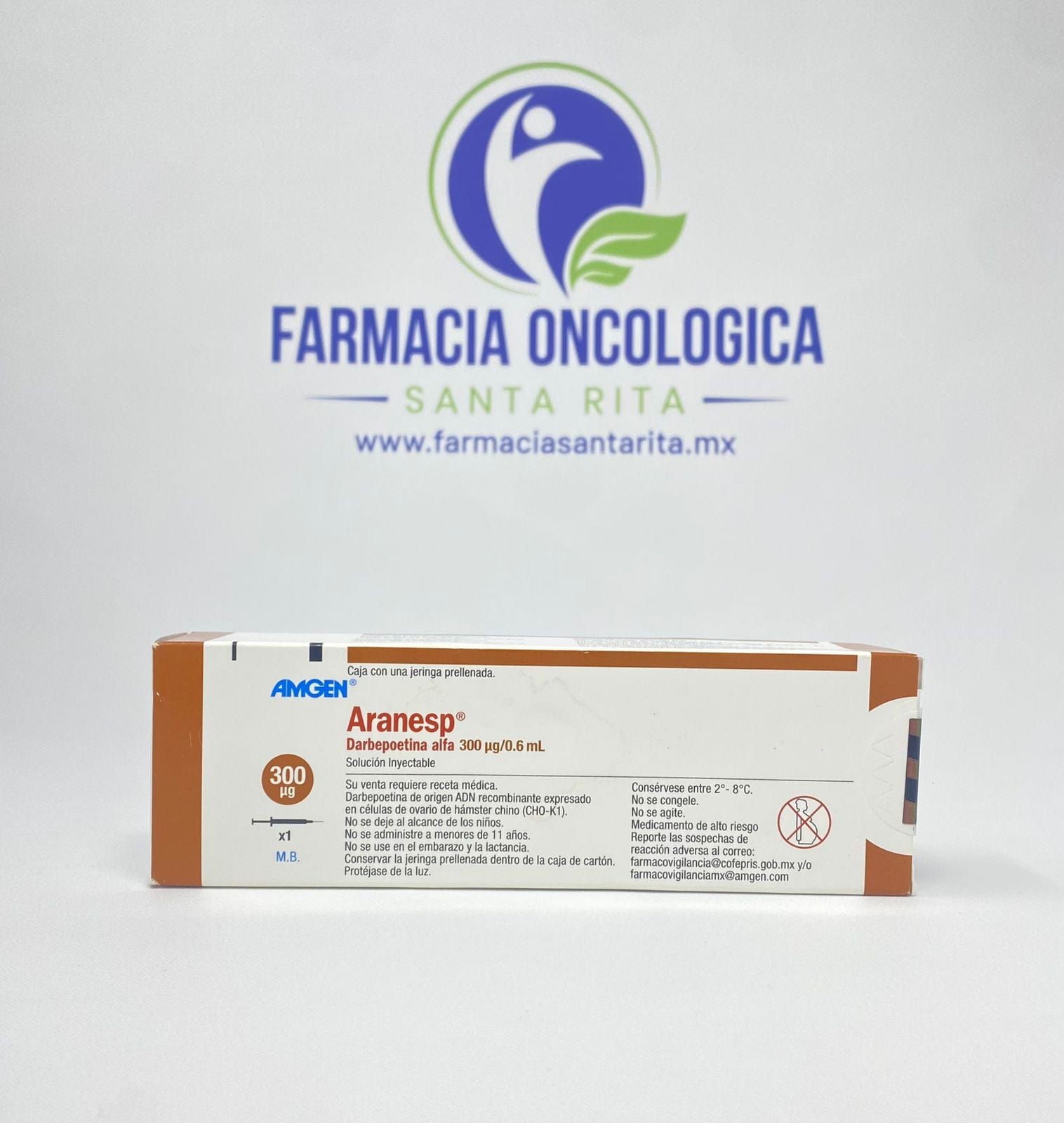 ARANESP 300 mcg a système protection ser pré