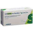 CEFAZOLINE Sandoz subst sèche 2 g flac 10 pce