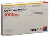 CO-AMOXI Mepha cpr pell 1000 mg 12 pce