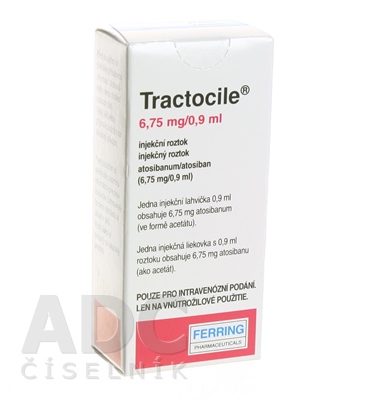 TRACTOCILE sol inj 6.75 mg/0.9ml flac 0.9 ml