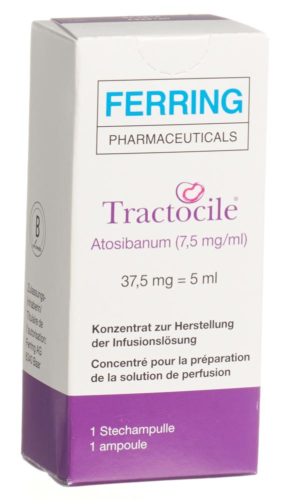 Tractocile 37.5 mg / 5 ml, Konzentrat zur Herstellung einer Infusionslösung