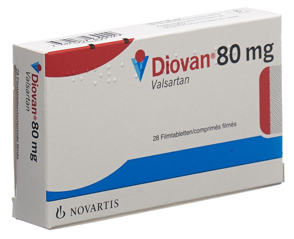 DIOVAN cpr pell 80 mg 28 pce