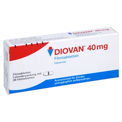 Diovan 40 mg, Filmtabletten