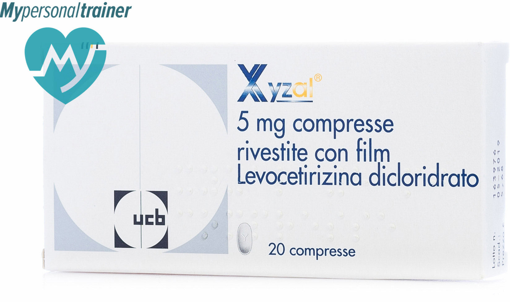 XYZAL cpr pell 5 mg sécable 50 pce