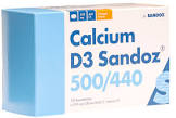 CALCIUM D3 Sandoz 500/440 orange (nouv) 120 pce