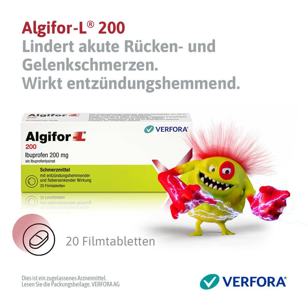 ALGIFOR-L cpr pell 200 mg 20 pce