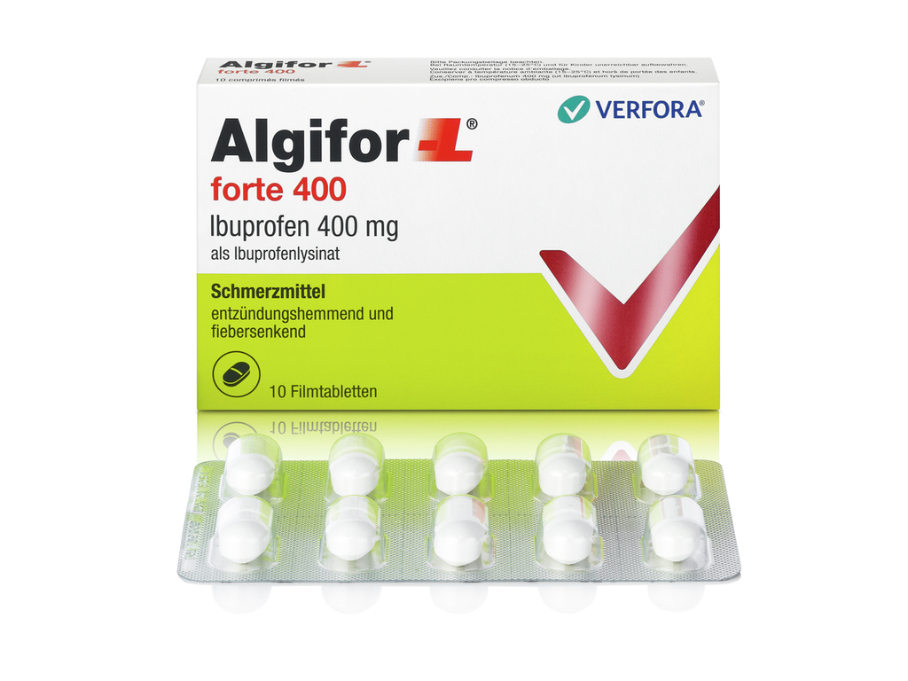 Algifor-L forte 400, comprimés filmés