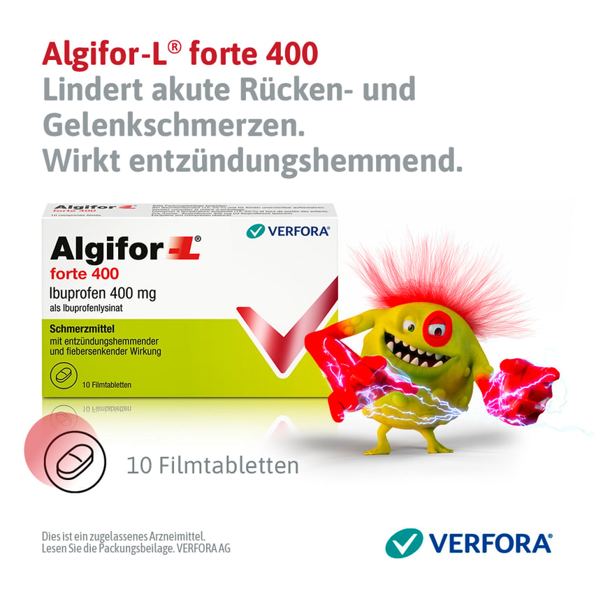 ALGIFOR-L forte cpr pell 400 mg 10 pce