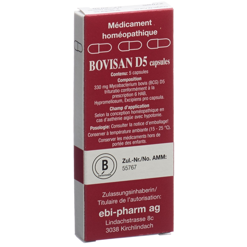 BOVISAN caps 5 D 5 pce
