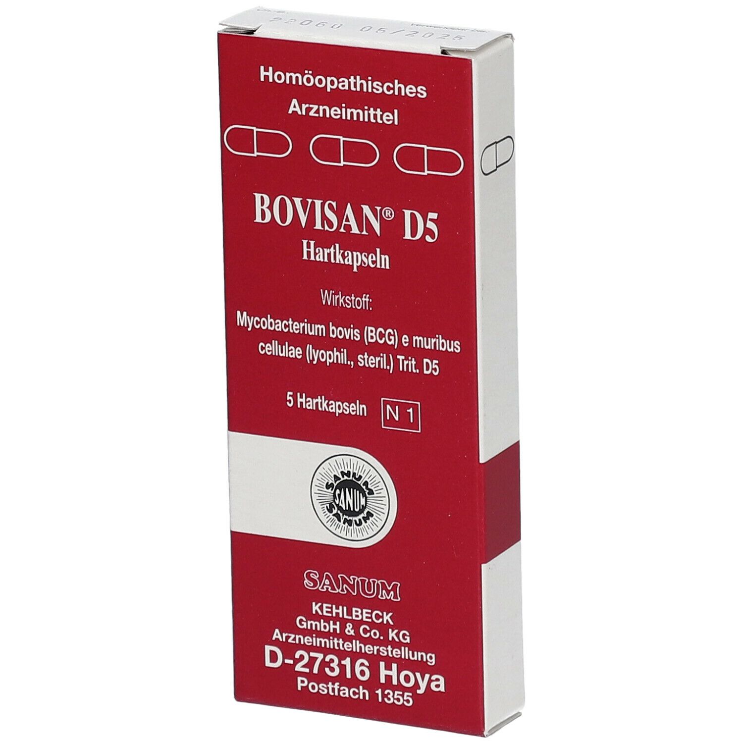 BOVISAN caps 5 D 5 pce