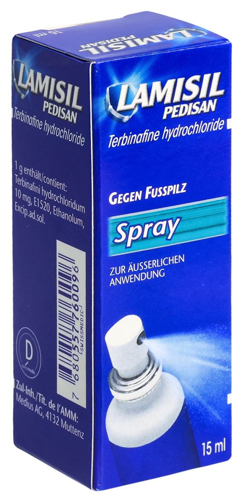 Lamisil Pedisan, Spray