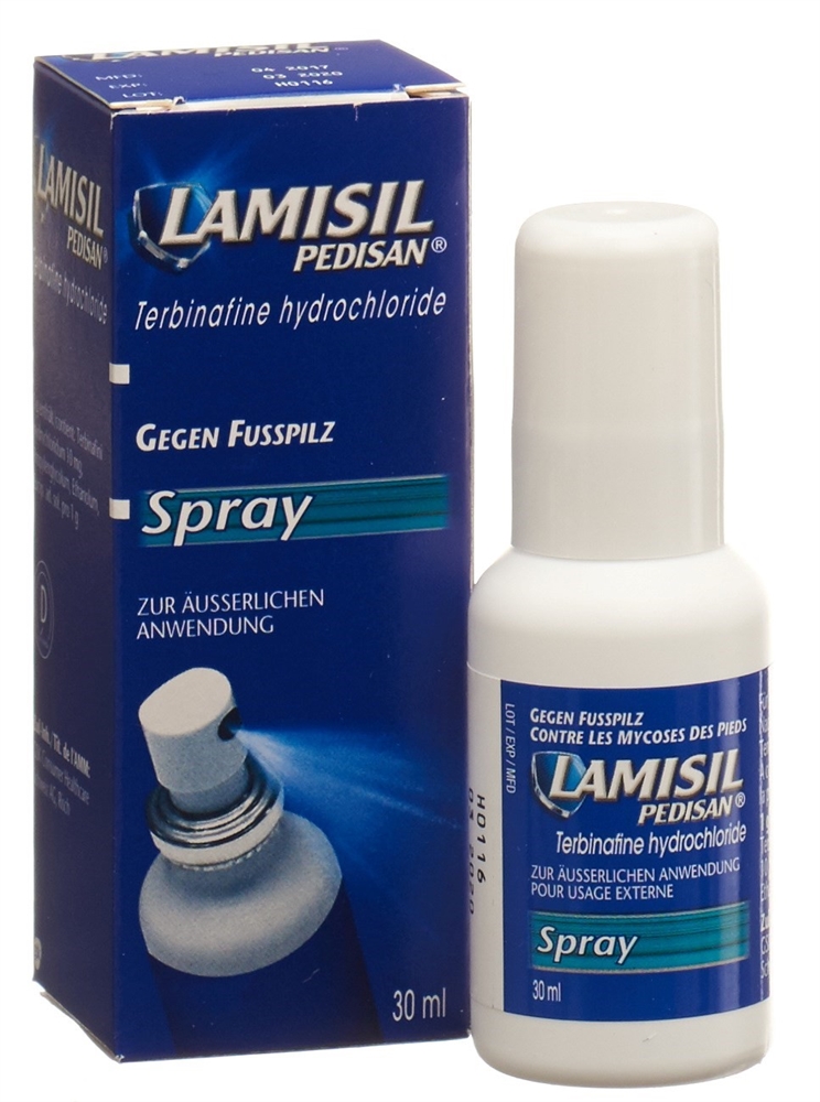 LAMISIL PEDISAN 10 mg/g  spray 30 ml
