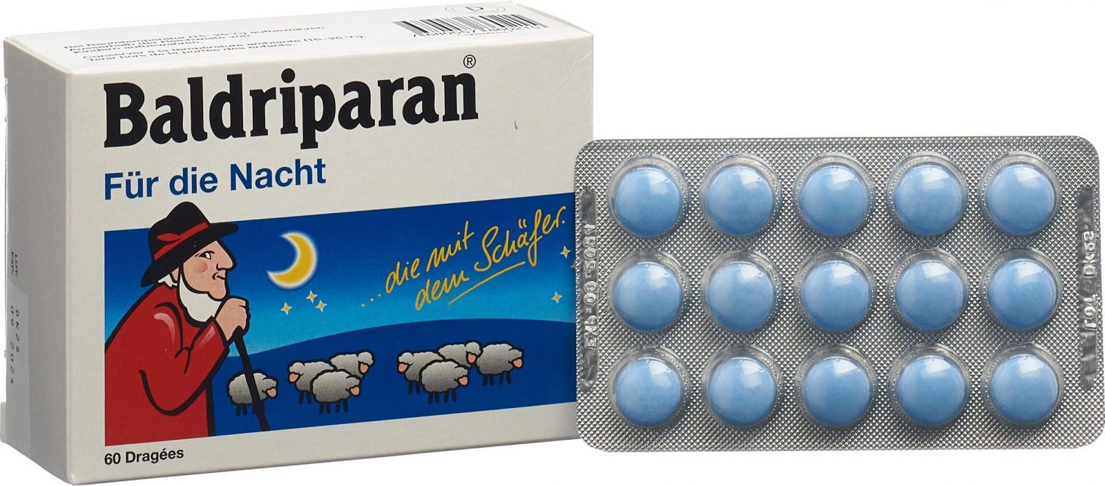 BALDRIPARAN pour la nuit drag 60 pce