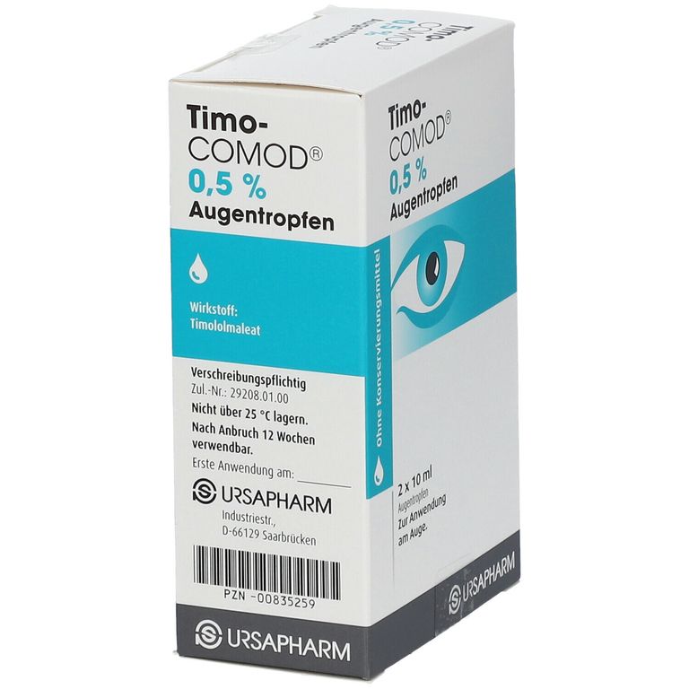 TIMO-COMOD gtt opht 0.5 % 2 fl 10 ml