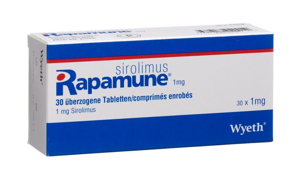 RAPAMUNE cpr 1 mg 30 pce