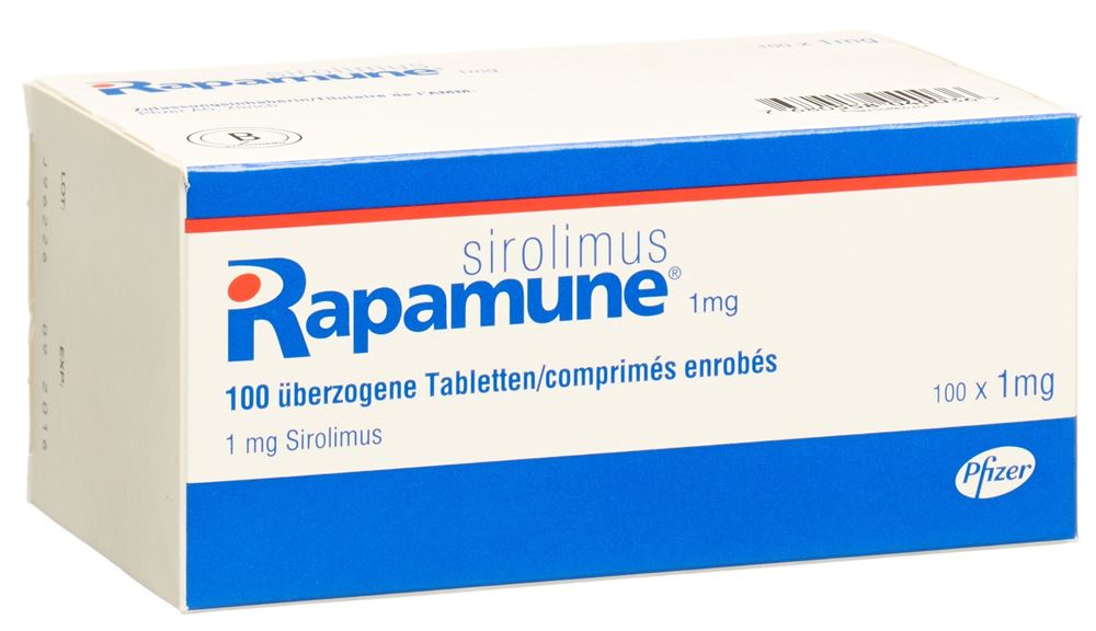 Rapamune 1 mg, überzogene Tabletten