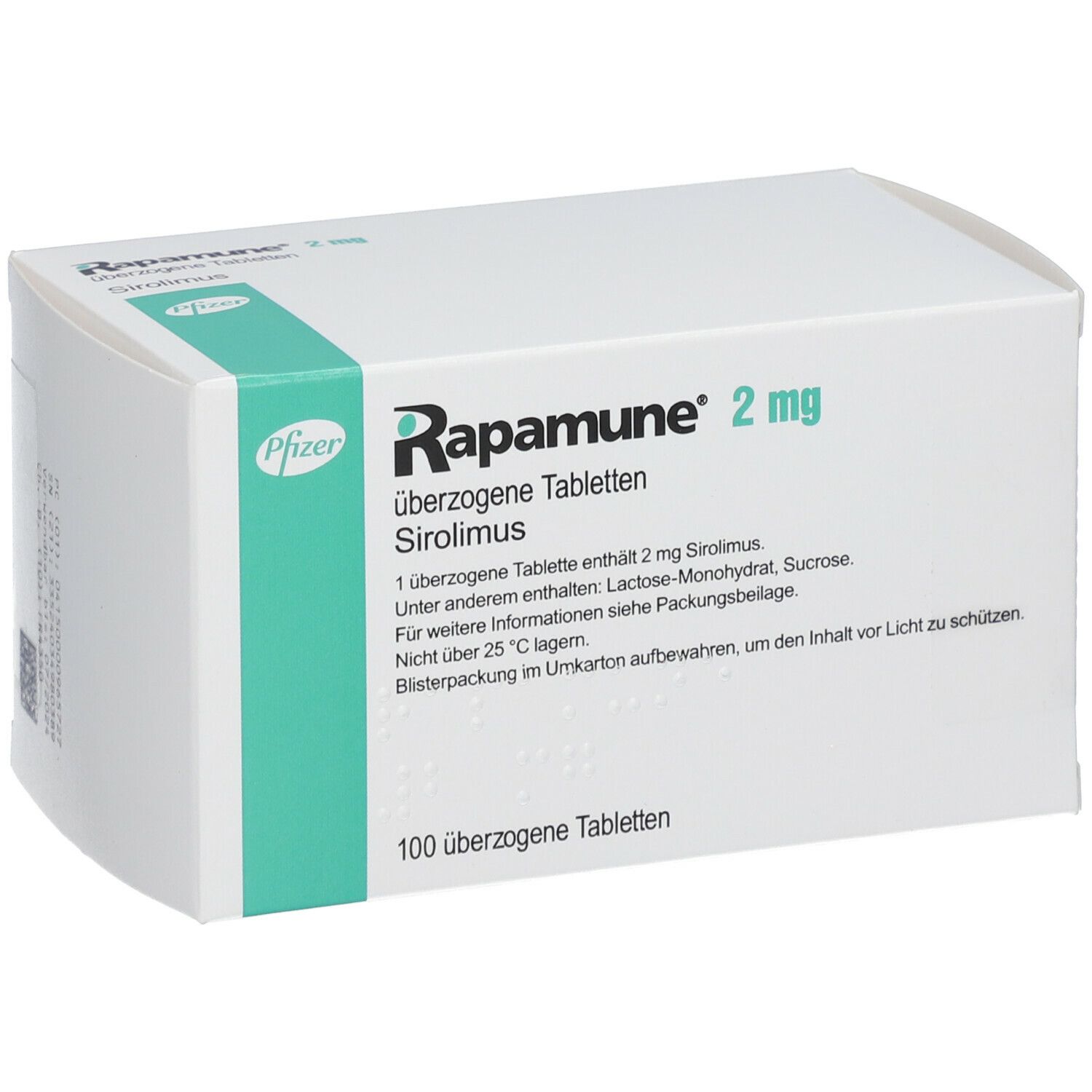 RAPAMUNE cpr 2 mg 100 pce
