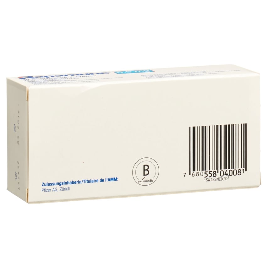 RAPAMUNE cpr 0.5 mg 30 pce